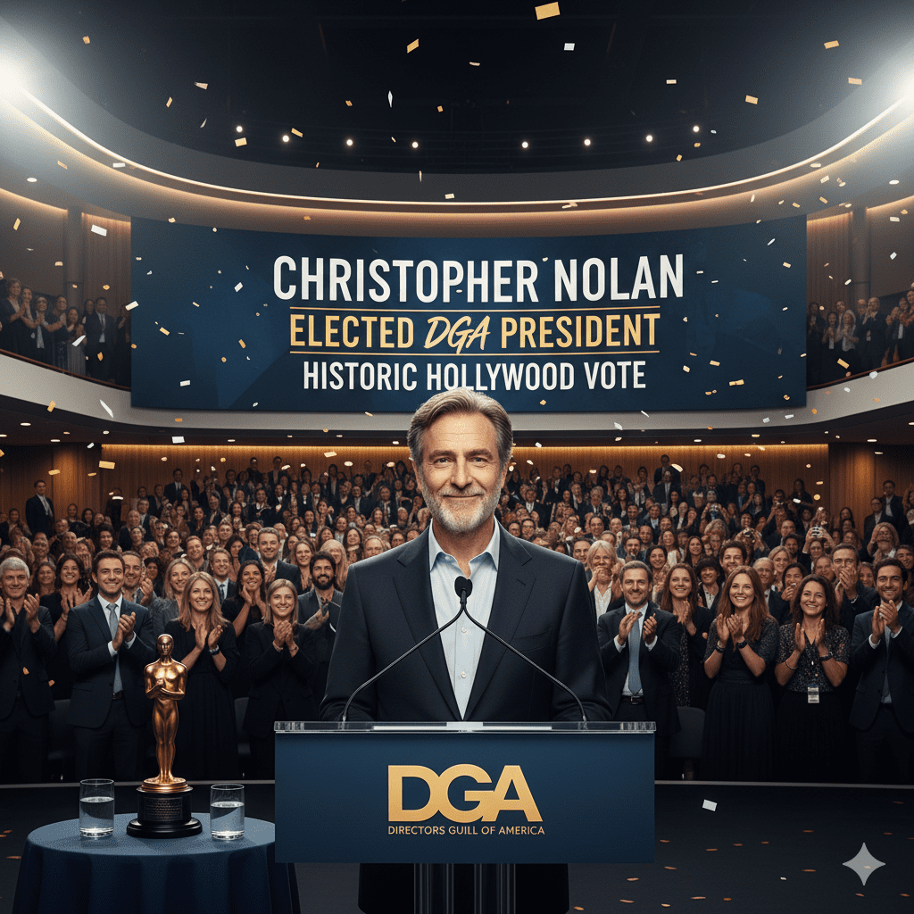 Christopher Nolan Elected DGA President