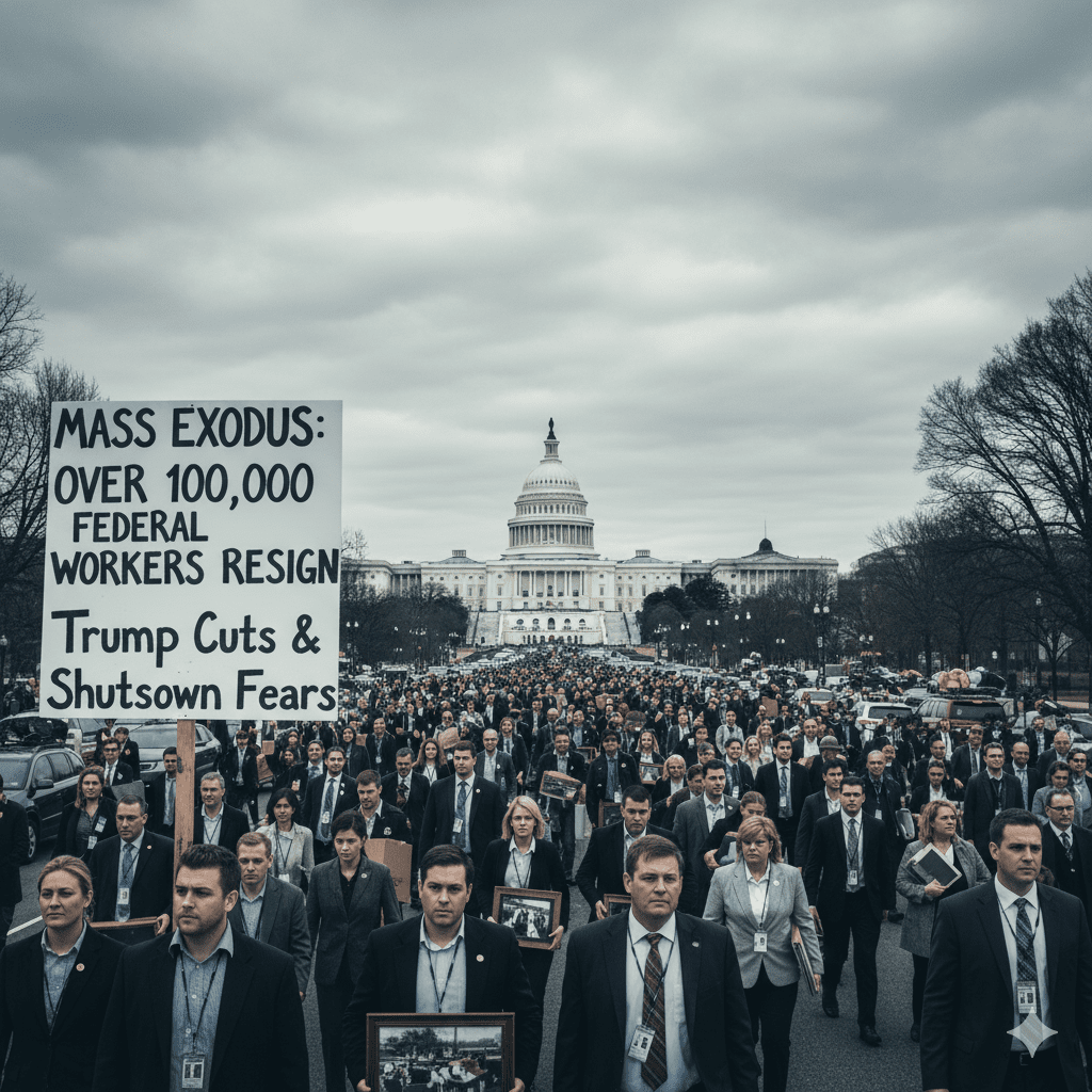 Federal Worker Resignations