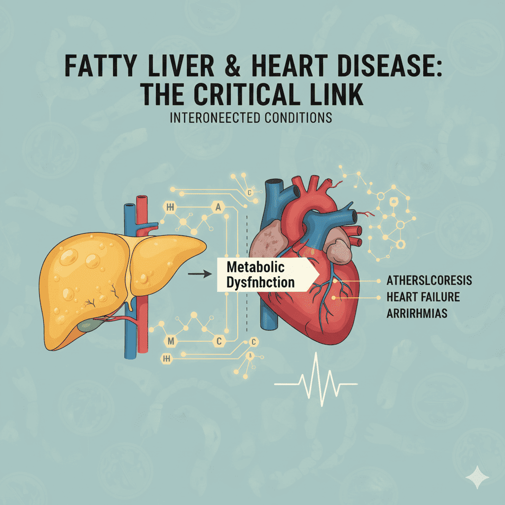 Heart Disease Linked to Fatty Liver: Understanding the Metabolic Connection