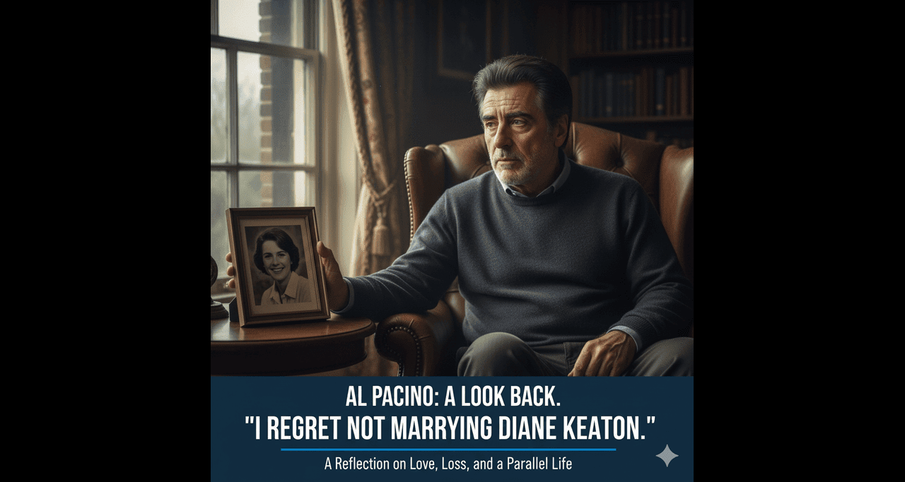 Al Pacino Regrets Not Marrying Diane Keaton