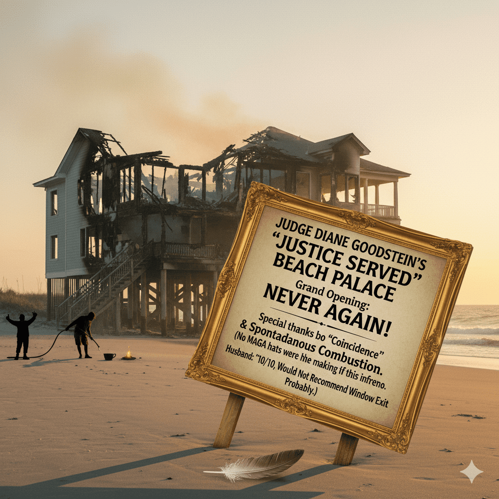 Judge Diane Goodstein’s Home Burns After Ruling Against Trump