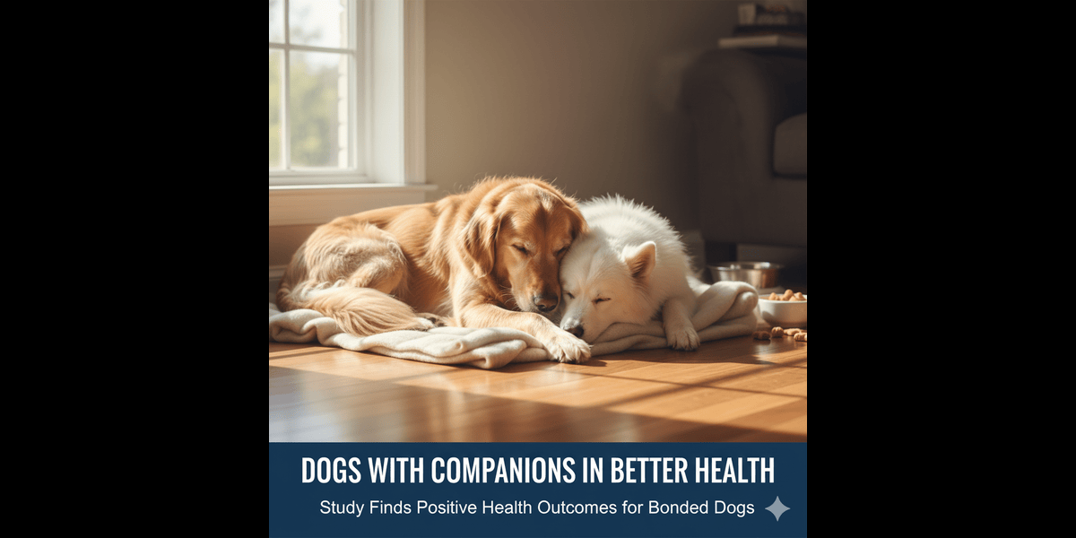 Dogs With Companions in Better Health, Study Finds