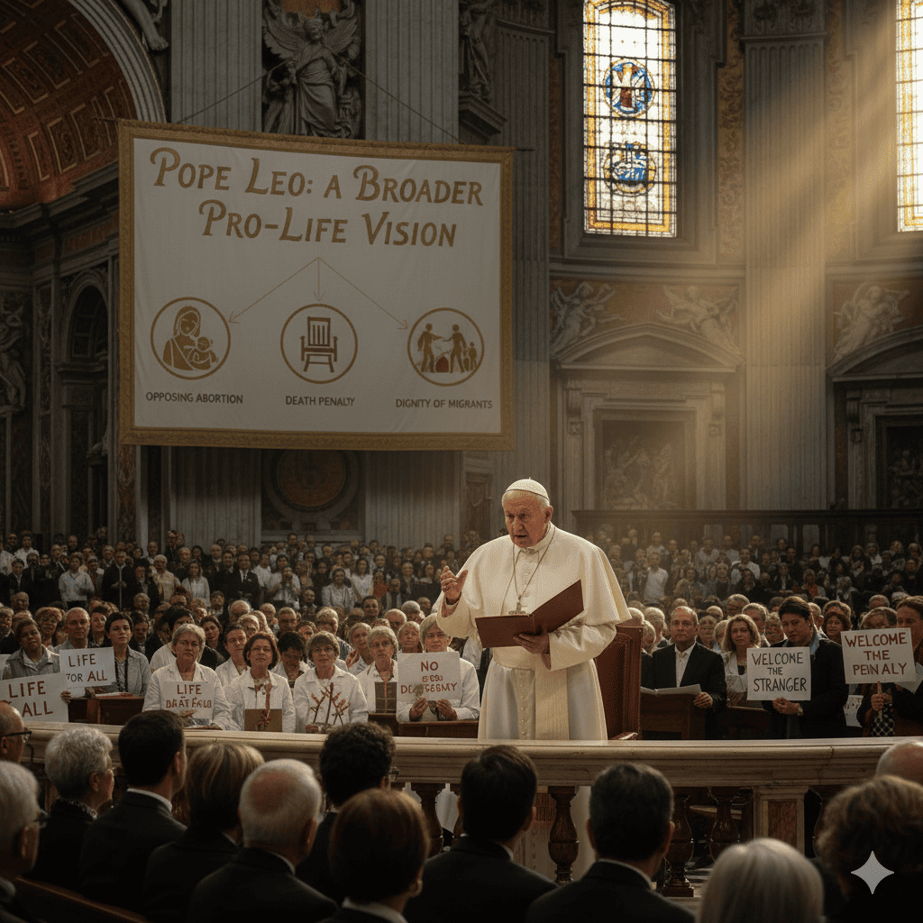 Pope Leo: Pro-Life Means More Than Opposing Abortion