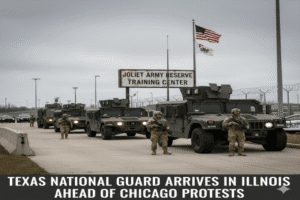 Texas National Guard Arrives in Illinois Ahead of Chicago Protests